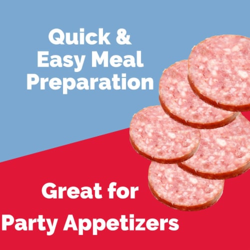 Armour Hickory Smoked Summer Sausage Perspective: left