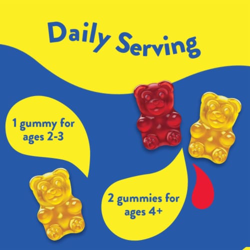 L'il Critters Gummy Vites™ Complete Multivitamin Gummies Perspective: left