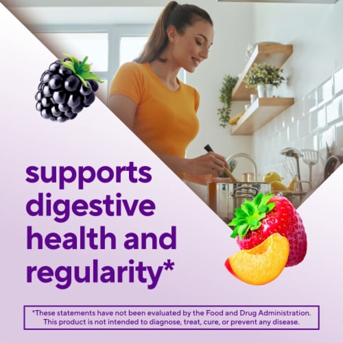Vitafusion Fiber Well Sugar Free Gummies Perspective: left