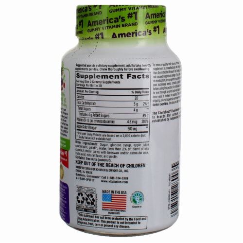 Vitafusion™ Apple Cider Vinegar Gummies Perspective: left