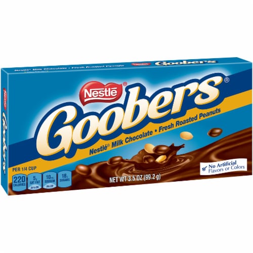 Nestle Goobers Candy Theater Box Perspective: left