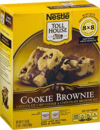 Nestle Toll House Cookie-Brownie Delight Mix Perspective: left