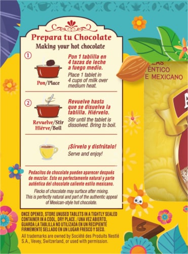Nestle Special Promotion Abuelita Mexican Hot Chocolate Perspective: left