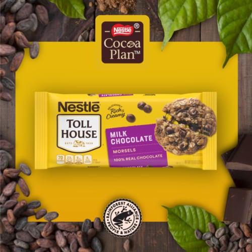 Nestle Toll House Milk Chocolate Chips Perspective: left