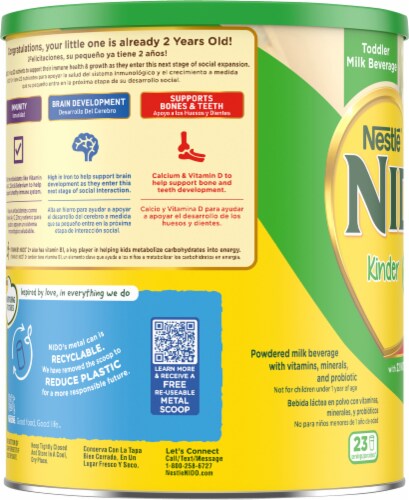 Nestle® Nido® Kinder® Toddler Milk Beverage Perspective: left