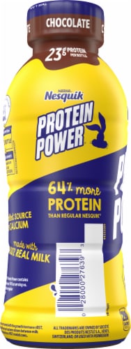 Nesquik® Protein Power Chocolate Milk Perspective: left