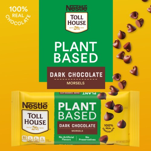 Nestle Toll House Plant Based Dark Chocolate Chips Perspective: left