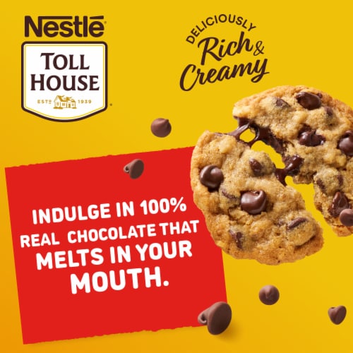 Nestle® Toll House Semi Sweet Chocolate Chips Perspective: left