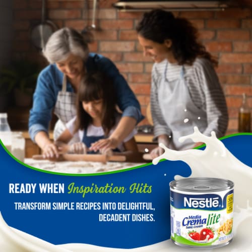 Nestle Media Crema Lite Cream Perspective: left