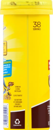 Nesquik Chocolate Flavored Powder Mix Perspective: left