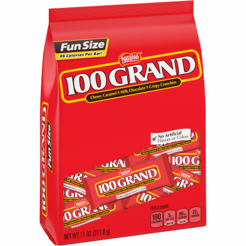 Nestle 100 Grand Fun Size Perspective: left
