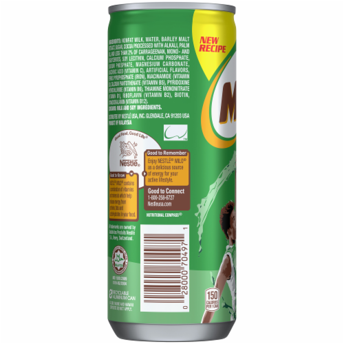 Nestle® MILO® Activ-Go Chocolate Flavored Drink Perspective: left