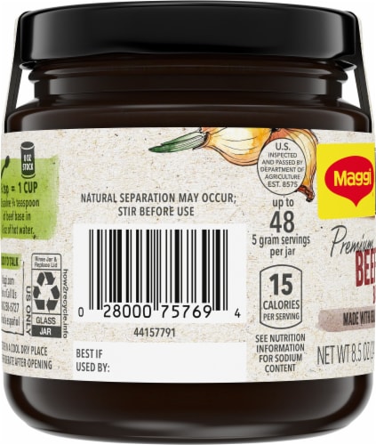 Maggi Marketplace Premium Beef Base Perspective: left