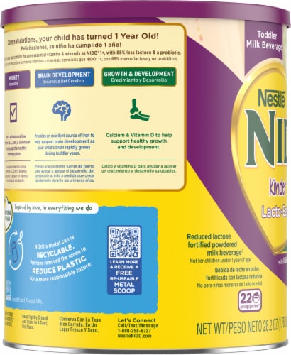 Nestle NIDO® Lacto-Ease Toddler Milk Beverage Perspective: left
