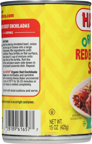 Hatch® Organic Mild Red Enchilada Sauce Perspective: left