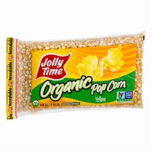 Jolly Time® Organic Yellow Popcorn Kernels Perspective: left