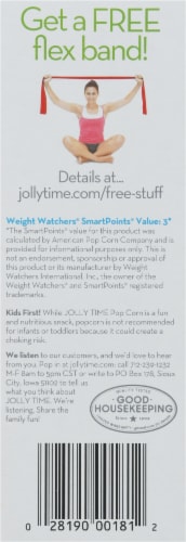 Jolly Time® Healthy Pop 100's Butter and Sea Salt Microwave Popcorn Perspective: left
