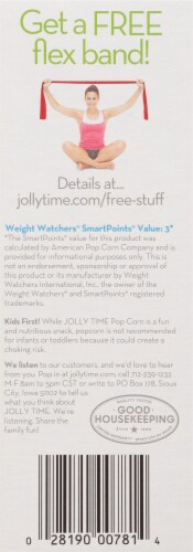 Jolly Time® Healthy Pop Butter & Sea Salt Microwave Popcorn Perspective: left