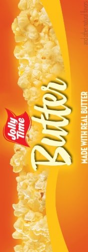 Jolly Time Original Butter Popcorn Bags Perspective: left