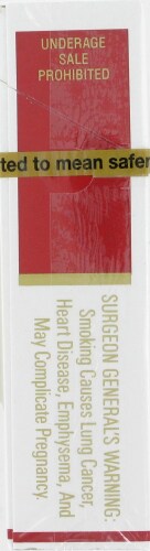 Marlboro Red Label King Cigarette Box Perspective: left