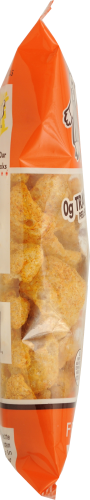 Brim's BBQ Pork Rinds Perspective: left