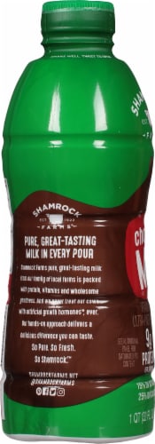 Shamrock Farms® Chocolate Whole Milk Perspective: left