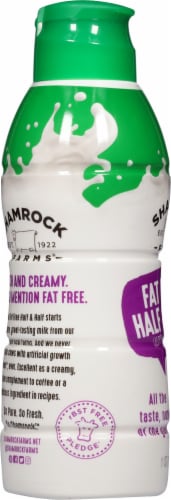Shamrock Farms Fat Free Half & Half Perspective: left