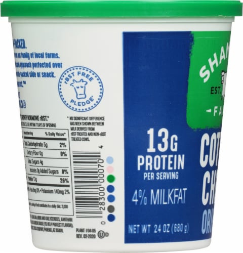 Shamrock Farms® Regular Cottage Cheese Perspective: left