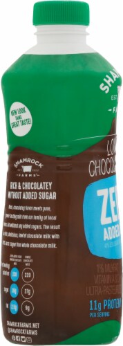 Shamrock Farms 1% Chocolate Milk Perspective: left