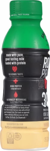 Shamrock Farms Rockin' Protein Builder Vanilla Protein Shake Perspective: left