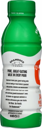 Shamrock Farms 2% Reduced Fat Milk Perspective: left