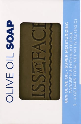 Kiss My Face Pure Olive Oil Soap Perspective: left