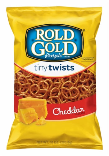 Rold Gold® Cheddar Cheese Pretzel Tiny Twists Perspective: left