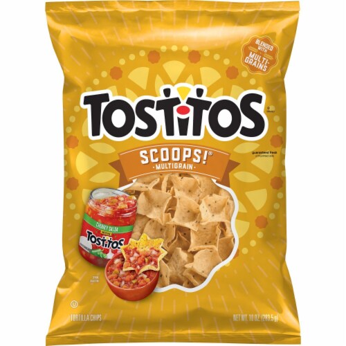 Tostitos® Scoops! Multigrain Tortilla Chips Perspective: left