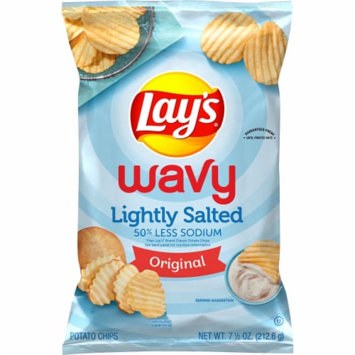 Lay’s® Lightly Salted Wavy Potato Chips