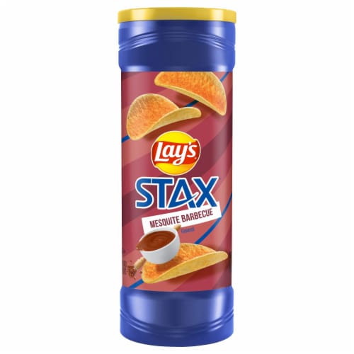 Lay's® Stax Mesquite Barbecue Potato Chips Perspective: left