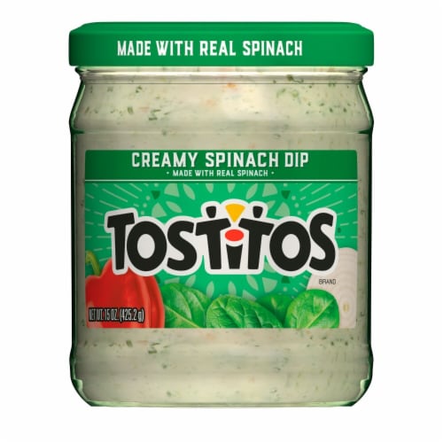 Tostitos Creamy Spinach Dip Perspective: left
