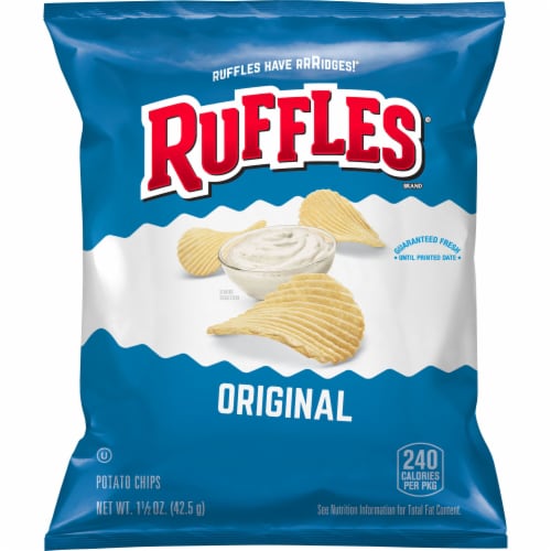 Ruffles® Original Potato Chips Perspective: left