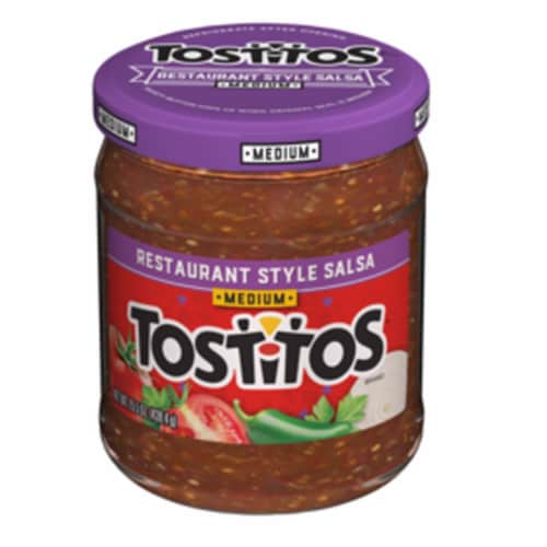Tostitos Medium Restaurant Style Salsa Dip Perspective: left