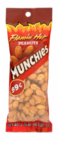 Frito-Lay® Munchies Flamin' Hot Peanuts Perspective: left