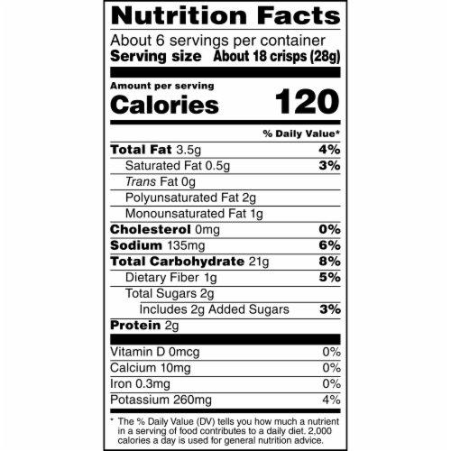 Lay's® Baked Original Potato Chips Perspective: left