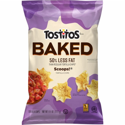Tostitos® Baked Scoops Tortilla Chips Perspective: left