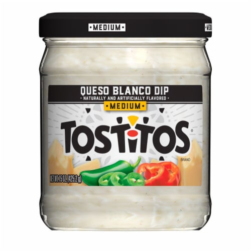 Tostitos Medium Queso Blanco Dip Perspective: left