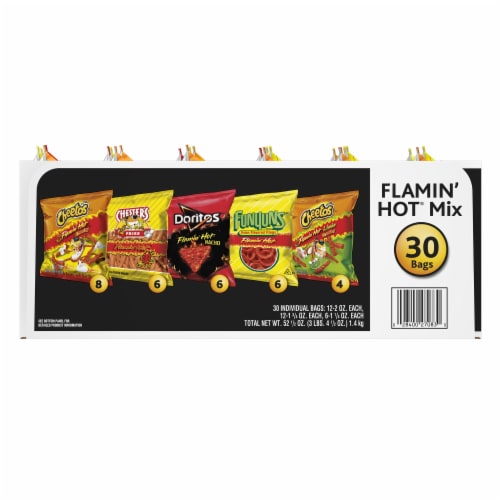 Frito-Lay® Flamin' Hot® Snacks & Chips Mix Variety Multi Pack Perspective: left