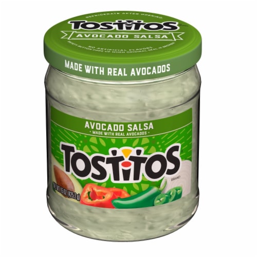Tostitos Medium Avocado Salsa Dip Perspective: left
