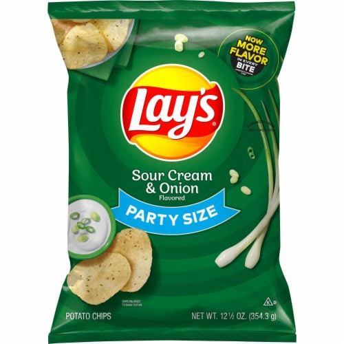 Lay’s® Sour Cream and Onion Potato Chips Party Size