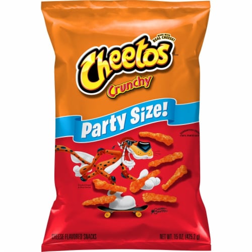 Cheetos Crunchy Cheddar Jalapeno Cheese Puff Chips, 8.5oz Bag