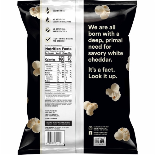 Smartfood® White Cheddar Popcorn Party Size Perspective: left