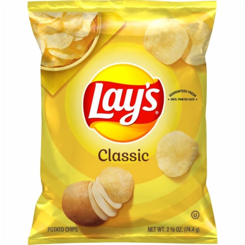Lay's® Classic Potato Chips Perspective: left