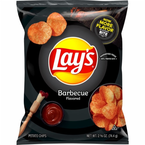 Lay's® Barbecue Potato Chips Perspective: left